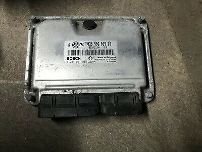 038906019DD Volkswagen Golf MK4 1.9 TDi Motor Beyni 038 906 019 DD Çıkma BOSCH 0281011065