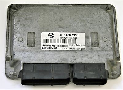 03E906033 L VW POLO 1.2 BENZİNLİ  MOTOR BEYNİ 03E906033L 5WP40194 05 03E 906033 L