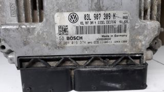 03L907309N Volkswagen Passat Motor Beyni 03L 907 309 N Çıkma Orjinal 0281016374