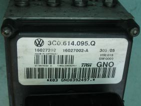 3C0614095Q Volkswagen Passat Abs Beyni 3C0 614 095 Q Çıkma Orjinal 3C0.614.095.Q