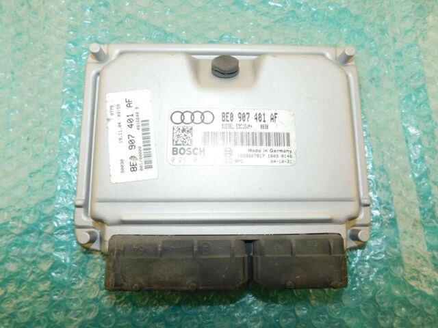 8E0907401AF Audi A4 B7 2.5 Tdi V6 Dizel Motor Beyin 8E0907401 Af 0281012142