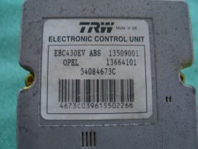 ABS Pompa Kontrol Modülü 13664101 09191495 Vectra Signum