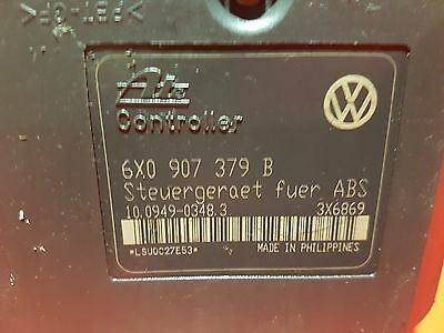 ABS VOLKSWAGEN AUDI SEAT SKODA ATE 6X0 614 117, 6X0614117, 10.0204-0370.4, 10020403704, 6X0 907379 B, 6X0907379B, 10.0949-0348.3, 10094903483