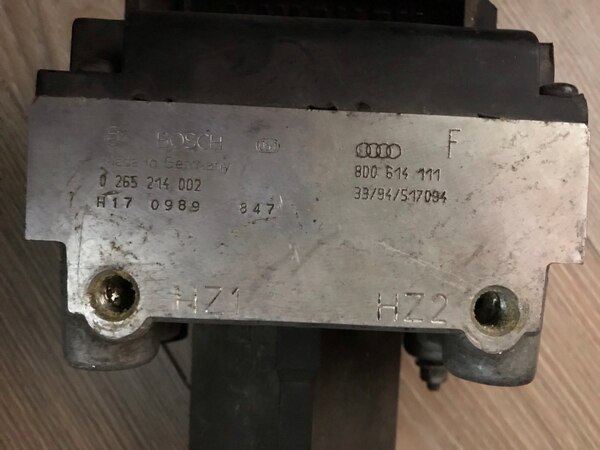 Audi A4 B5 ABS Kontrol Ünitesi Hidrolik Blok 8D0614111 Bosch 0265214002