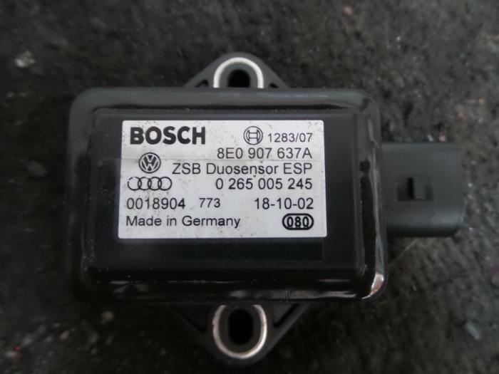 Audi A6 S6 RS6 Sensör SA ESP 8E0907637A