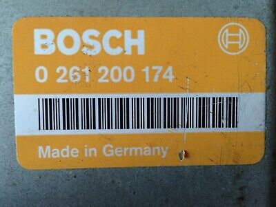 BMW E30 316I MOTOR BEYNİ 1727312 bosch 0261200174