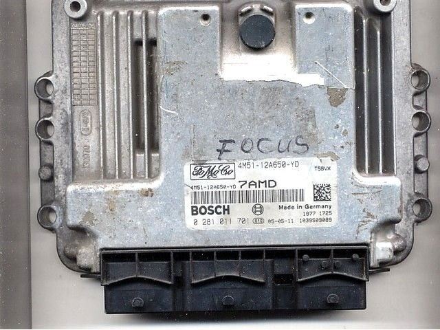Ford Focus 1.6TDCI Motor Beyni 4M51-12A650-YD EDC16C34 1037374707