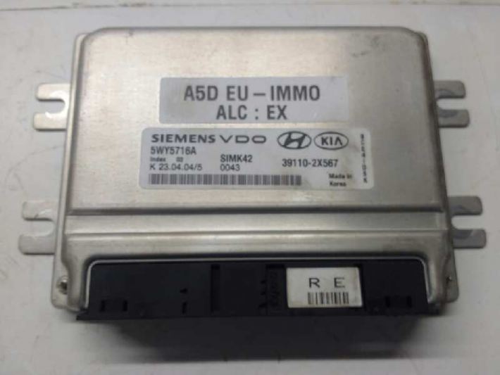 Kia Rio 391102X567 391102X567 Siemens VDO 5WY5716A SIMK42