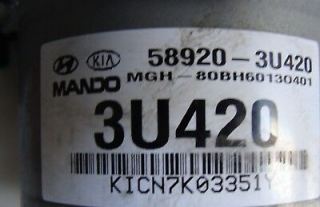 KIA SPORTAGE 4X2 ABS Pompa ve Kontrol Ünitesi 58920-3U420 BE6003O403