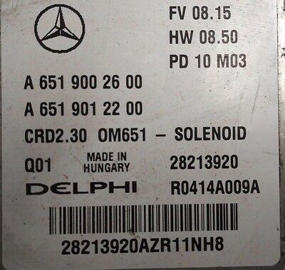 MERCEDES SPRİNTER A6519002600 A6519012200 CRD2.30