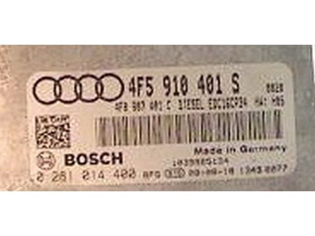 MOTOR BEYNİ KONTROL CİHAZI AUDI A6 2.7 TDI 4F5910401S, 4F5 910401 S, 4F0907401C, 4F0 907401 C, BOSCH 0281014400, 0281014 400, DİZEL EDC16CP34