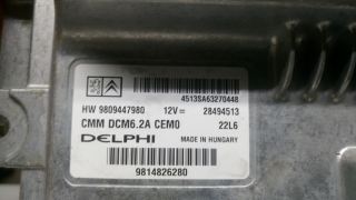 MOTOR KONTROL CİHAZI PEUGEOT 2.0 HDI 9809447980, 28494513, DCM6.2A