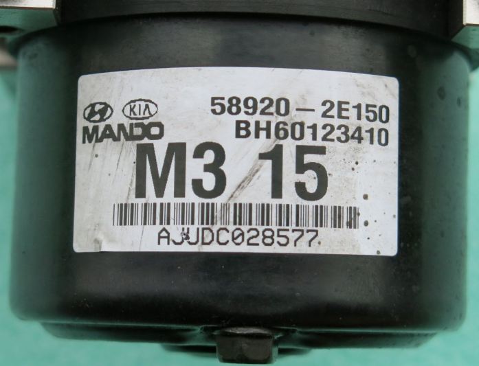 OEM 58920-2E150 ABS Hidrolik Modül Kia Sportage Hyundai Tucson 05-15