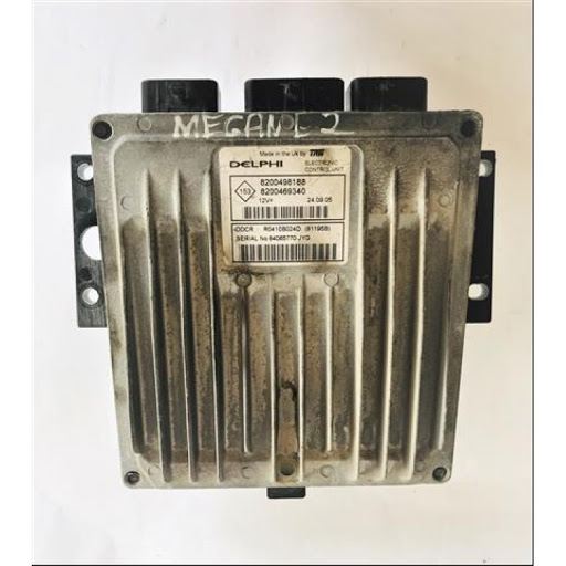 Renault Megane MK2 1.5 DCI Motor Beyni Delphi 8200498188 8200469340 DDCR R0410B024D