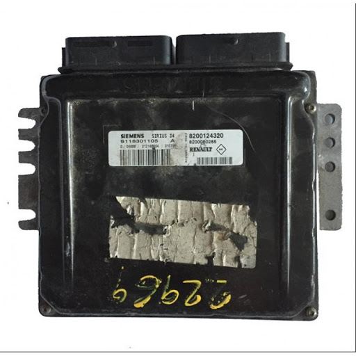 Renault Megane Scenic ECU Beyin Siemens 8200124320 82000800285 S118301105 A SIRIUS 34