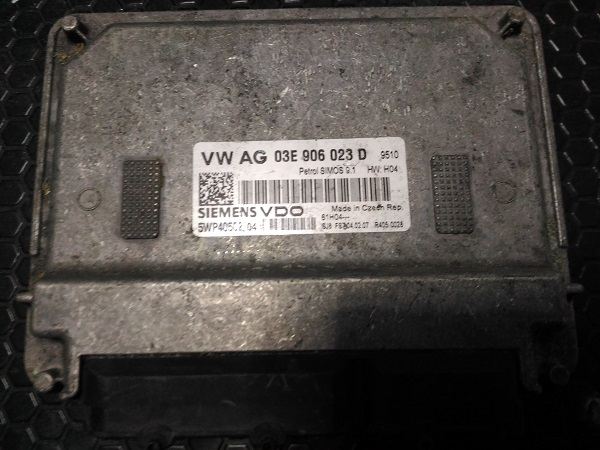 Seat Ibiza MOTOR BEYİN 03E906023 D, 5WP40802, SIMOS 9.1 Ecm 03E 906023 D 