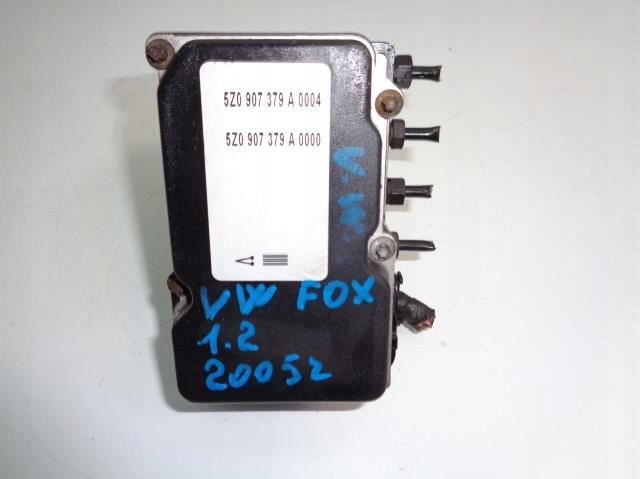 VOLKSWAGEN FOX 1.2 ECU ABS BEYNİ 5Z0 907 379 A 004 5Z0907379A    ABS Hidrolik ünite VW 5Z0-614-117-B 5Z0-907-379-A 0004 0000 