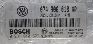 VOLKSWAGEN-VW 074906018AP Bosch 0281010679