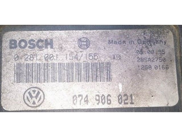 VOLKSWAGEN VW LT TRANSPORTER T4 ECU 074906021 G 028101088