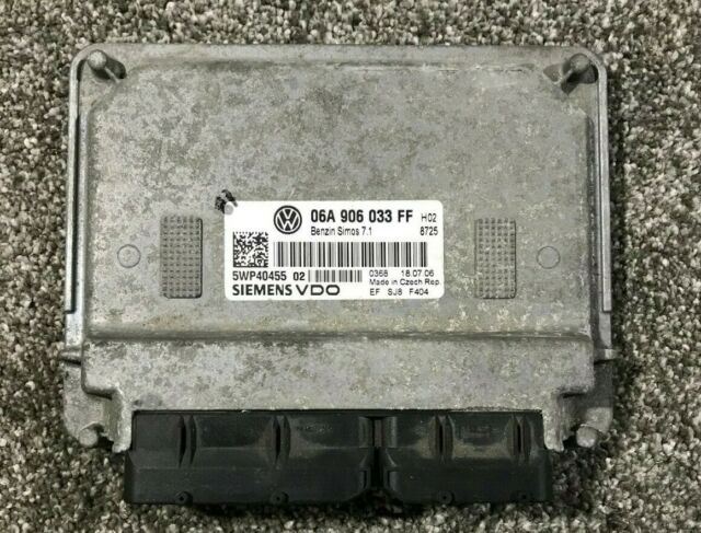 VW AUDI SEAT SKODA 1.6 PETROL MOTOR KONTROL ÜNİTESİ ECU 06A906033FF