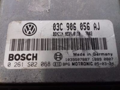 VW GOLF MK5 1.4 FSI MOTOR BEYNİ 03C906056AJ 0261S02068 03C906056 AJ