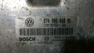 VW LT 2.5 TDI DİZEL MOTOR BEYNİ 074906018 BK 0281011385 