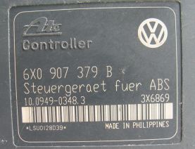VW Polo Audi Seat ABS ATE 6X0907379B - 6X0 907 379 B - 6X0614117 - 6X0 614 117 - 10.0949-0348.3 - 10.0204-0190.4
